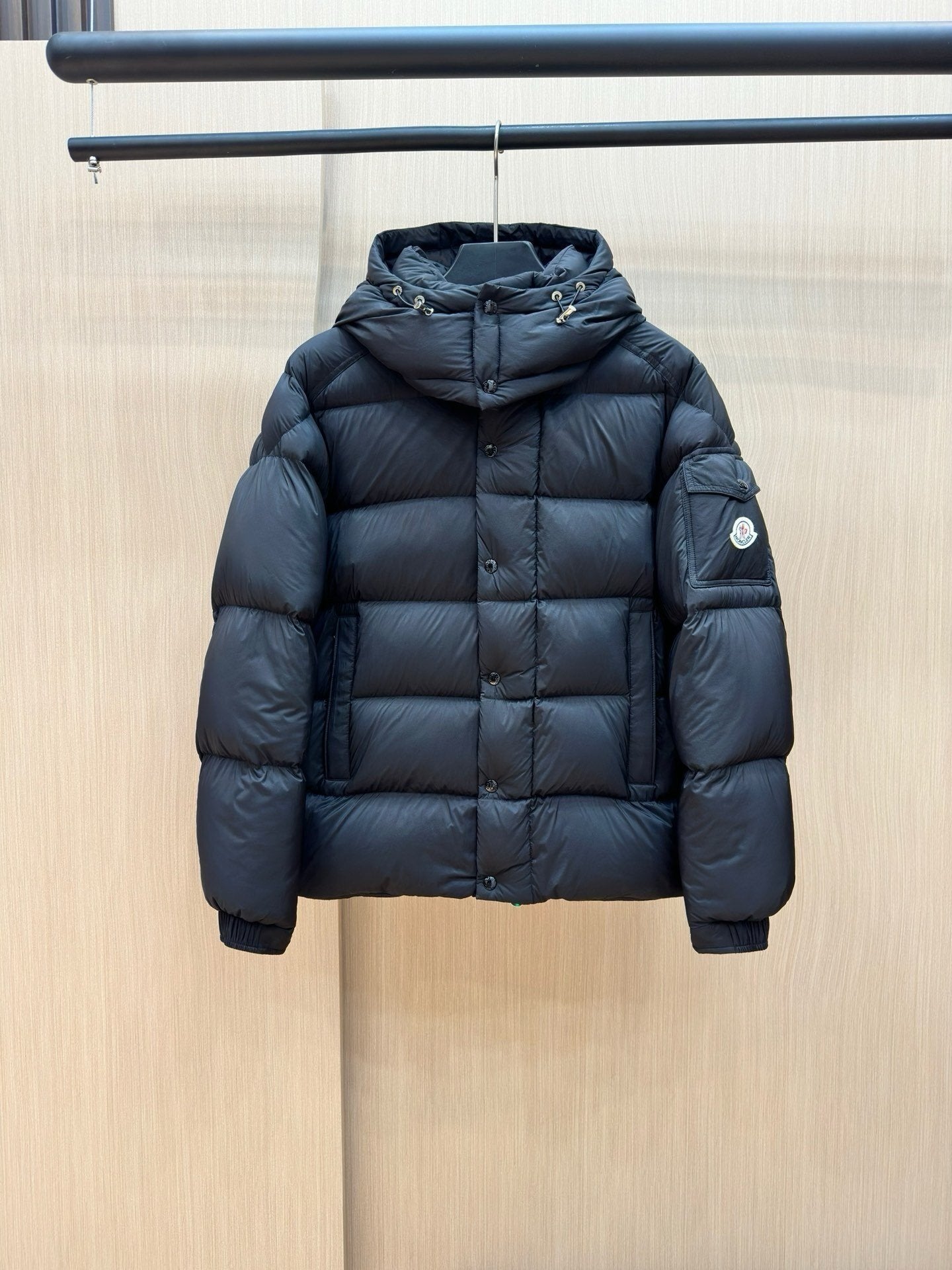 Moncler Vezere Down Jacket Black
