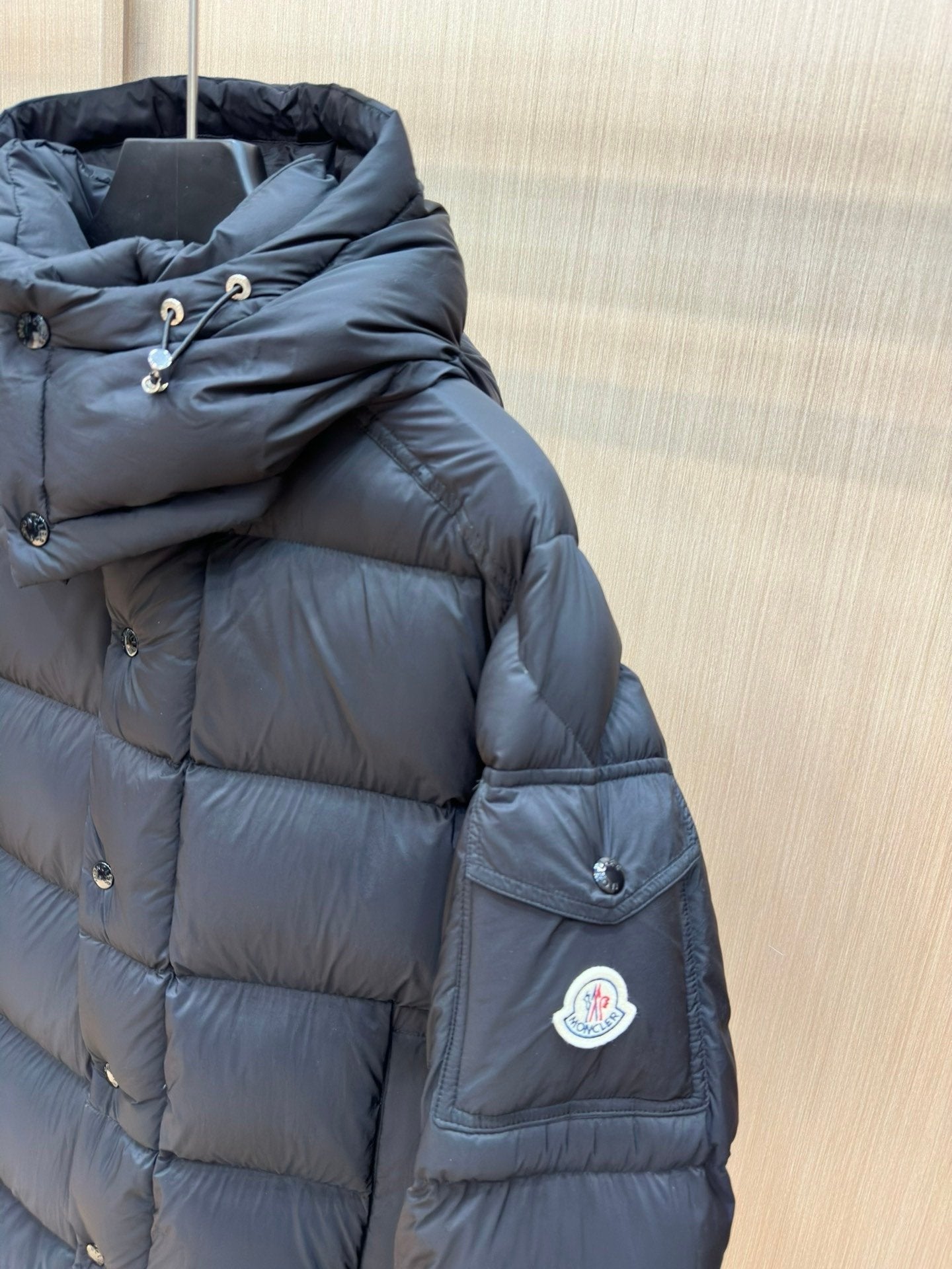 Moncler Vezere Down Jacket Black