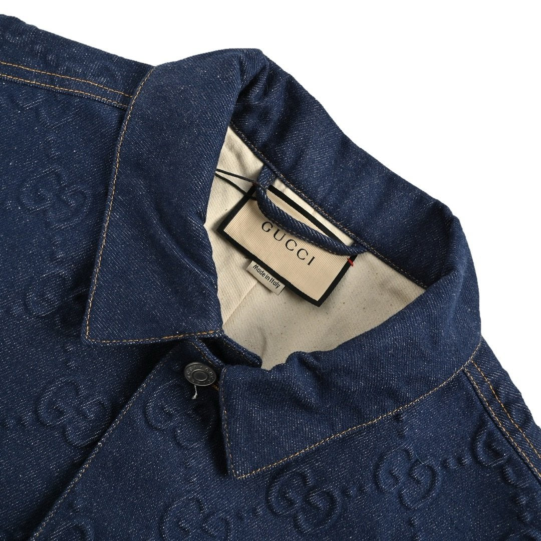 Gucci GG Denim Jacket Blue