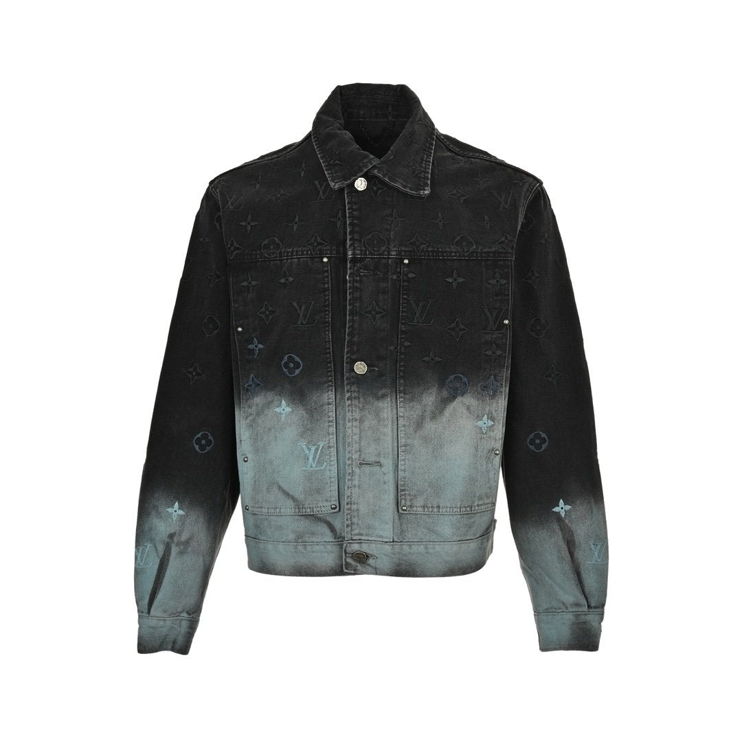 Louis Vuitton Embroidered Denim Blouson