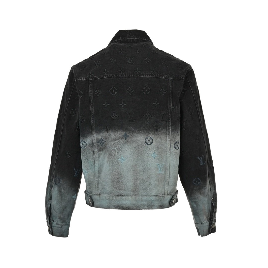 Louis Vuitton Embroidered Denim Blouson