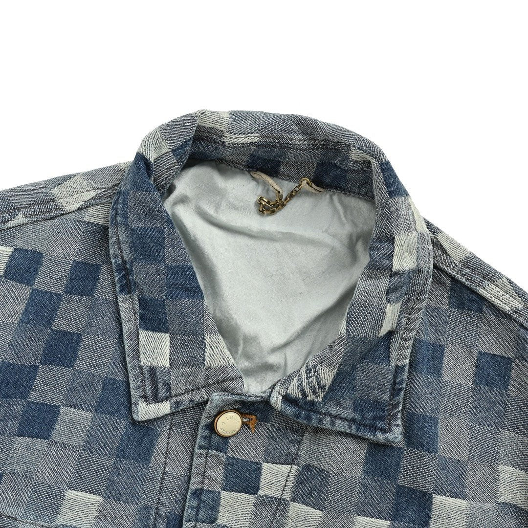 Louis Vuitton Damier Denim Jacket