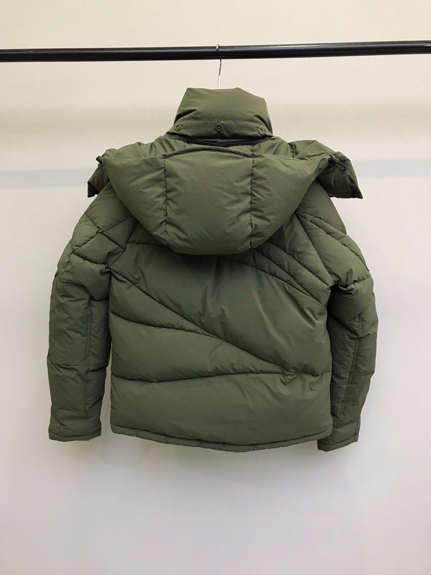 Moncler Genius Chestnut Green Down Jacket