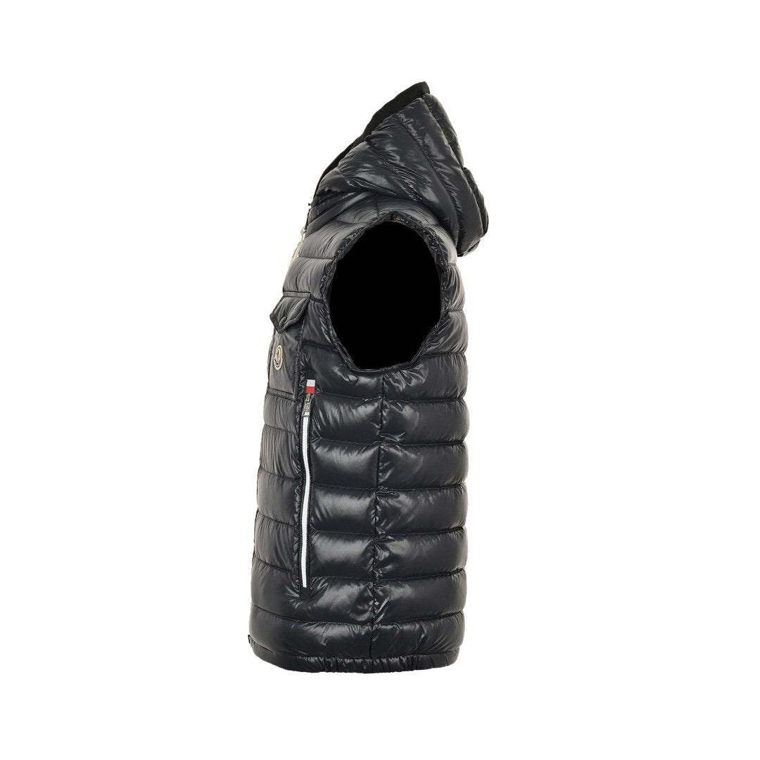 Moncler Ragot Quilted Shell Bodywarmer Black