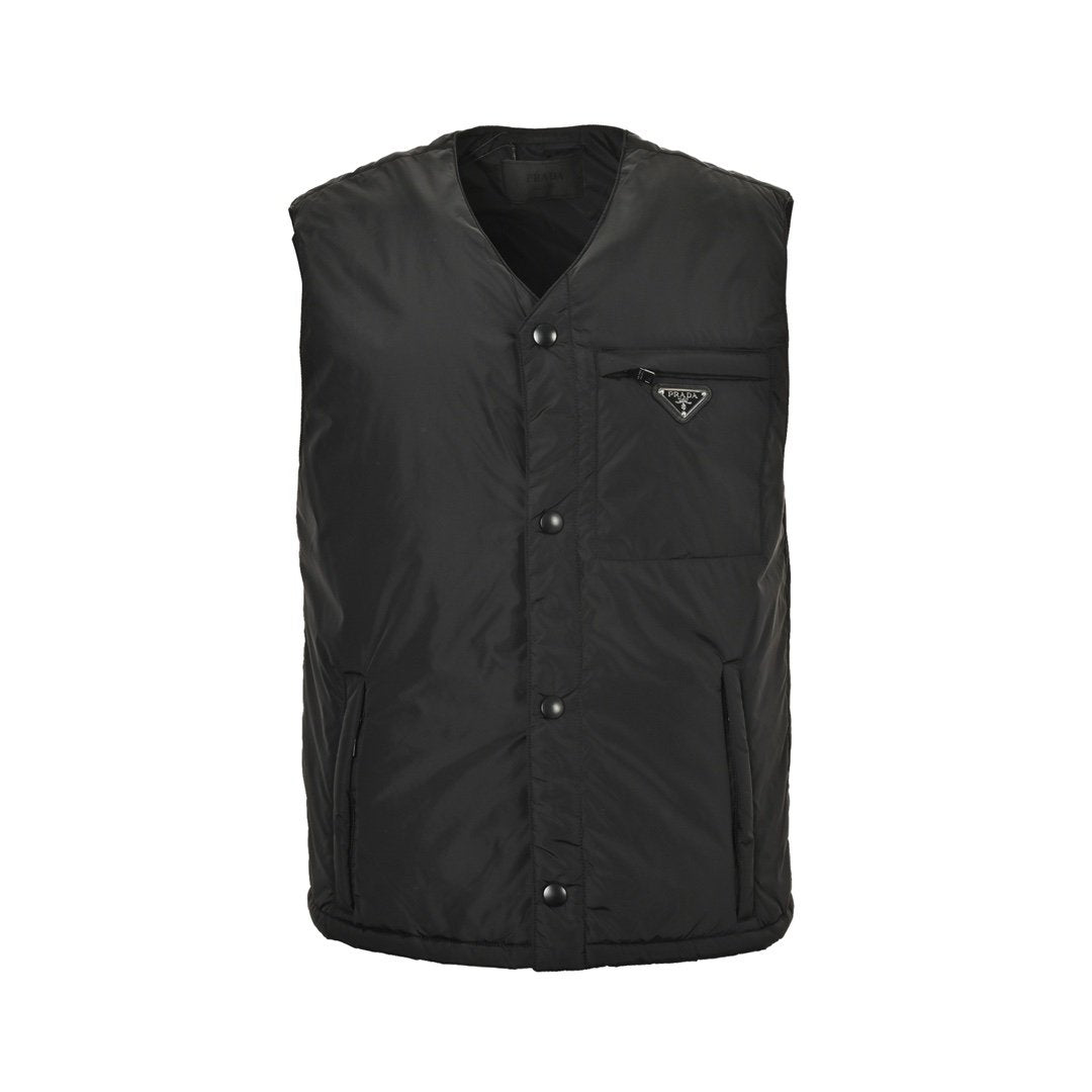 Prada Re-Nylon Bodywarmer Black