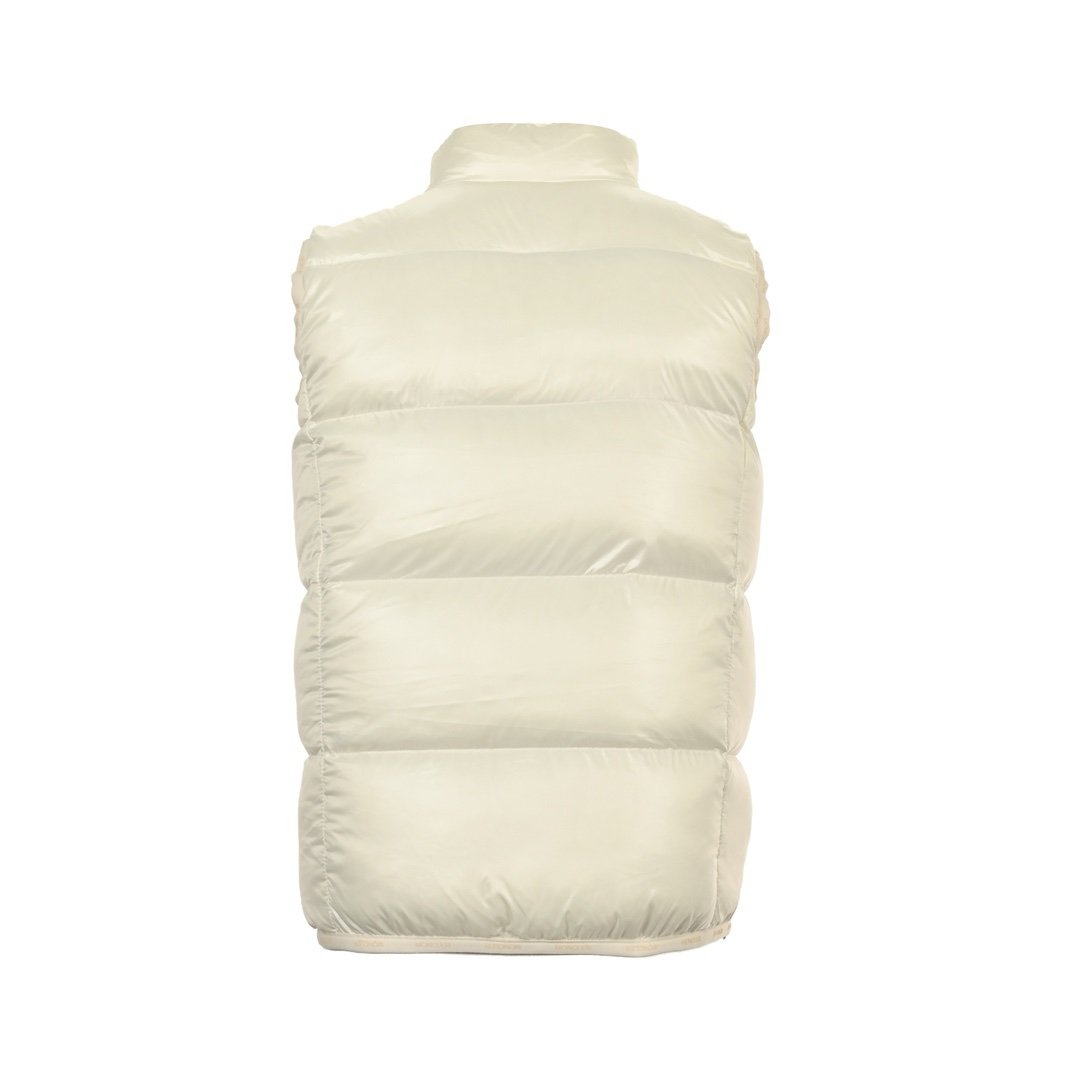 Moncler Badia Padded Down Bodywarmer White