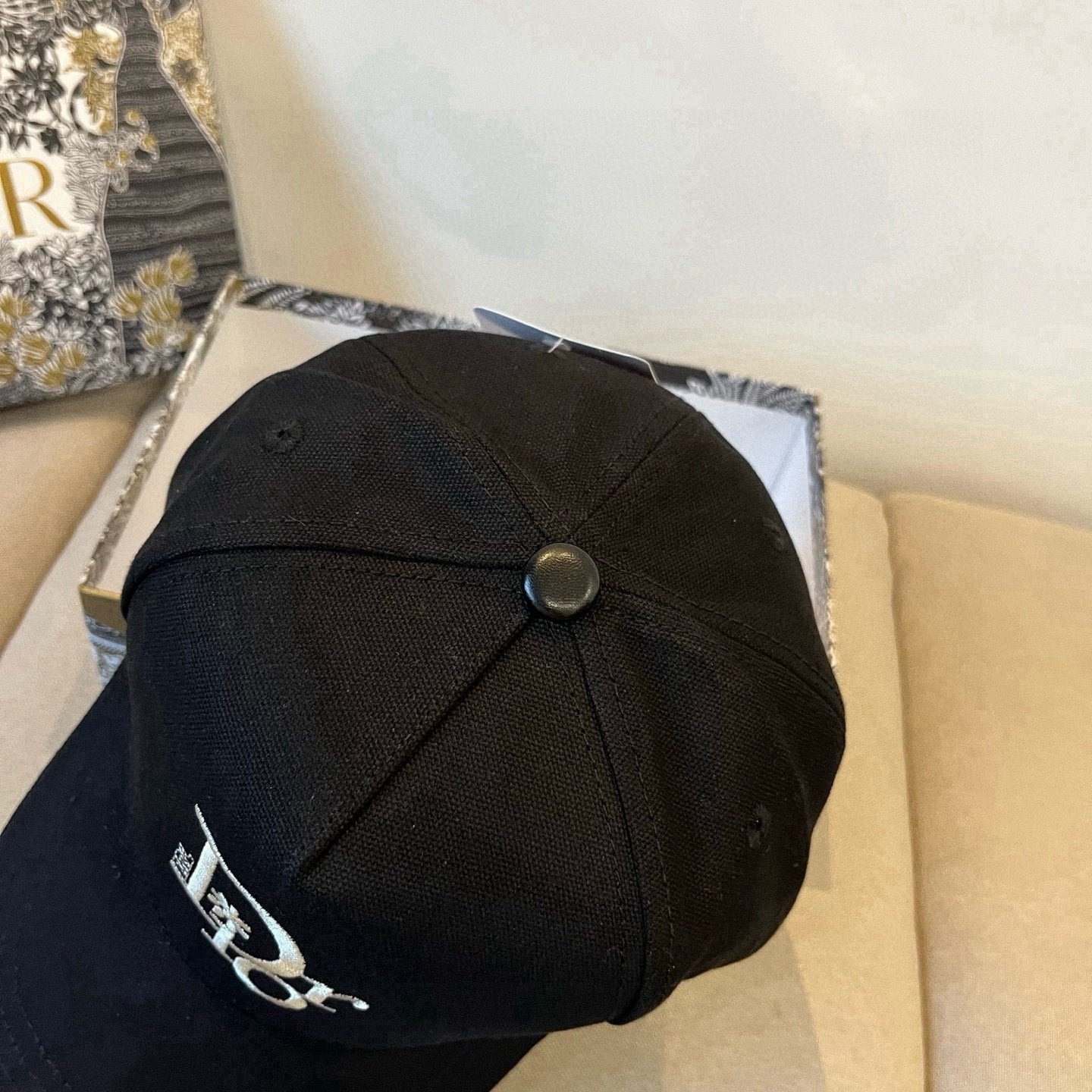 Dior x ERL Baseball Cap Black