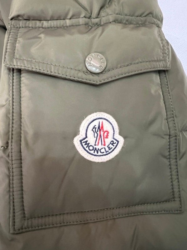Moncler Maya Down Jacket Mat Green