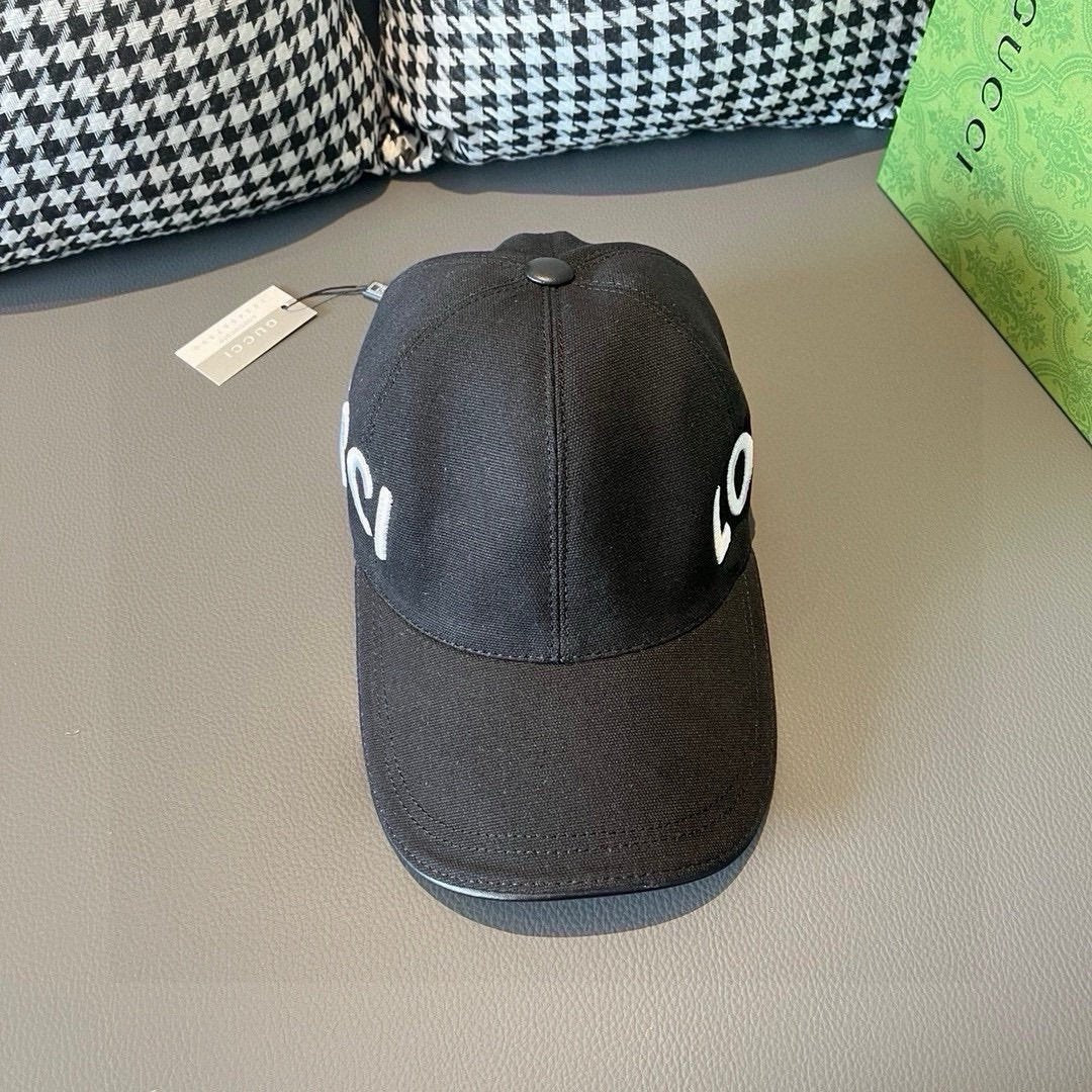 Gucci Loved Baseball Cap Black
