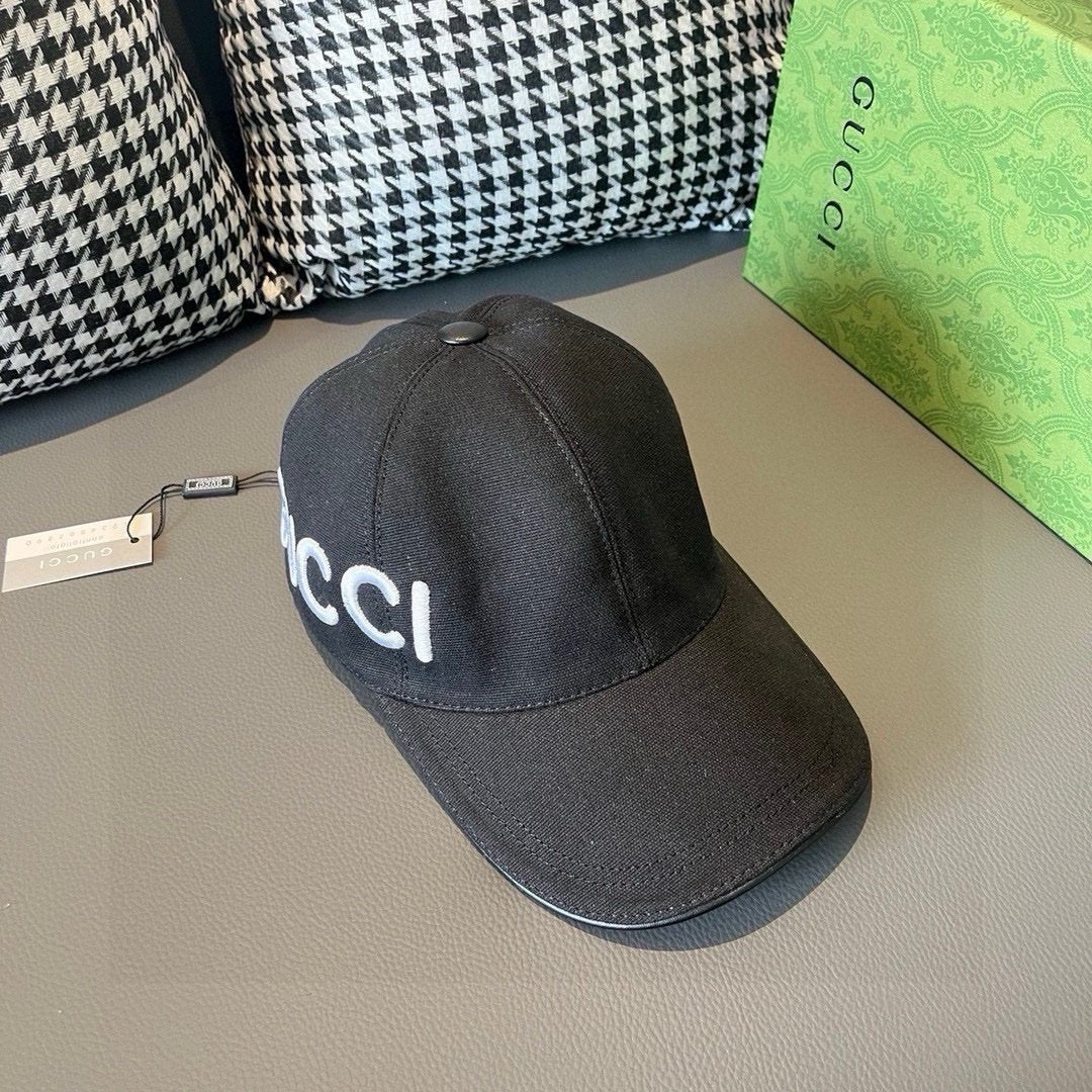 Gucci Loved Baseball Cap Black