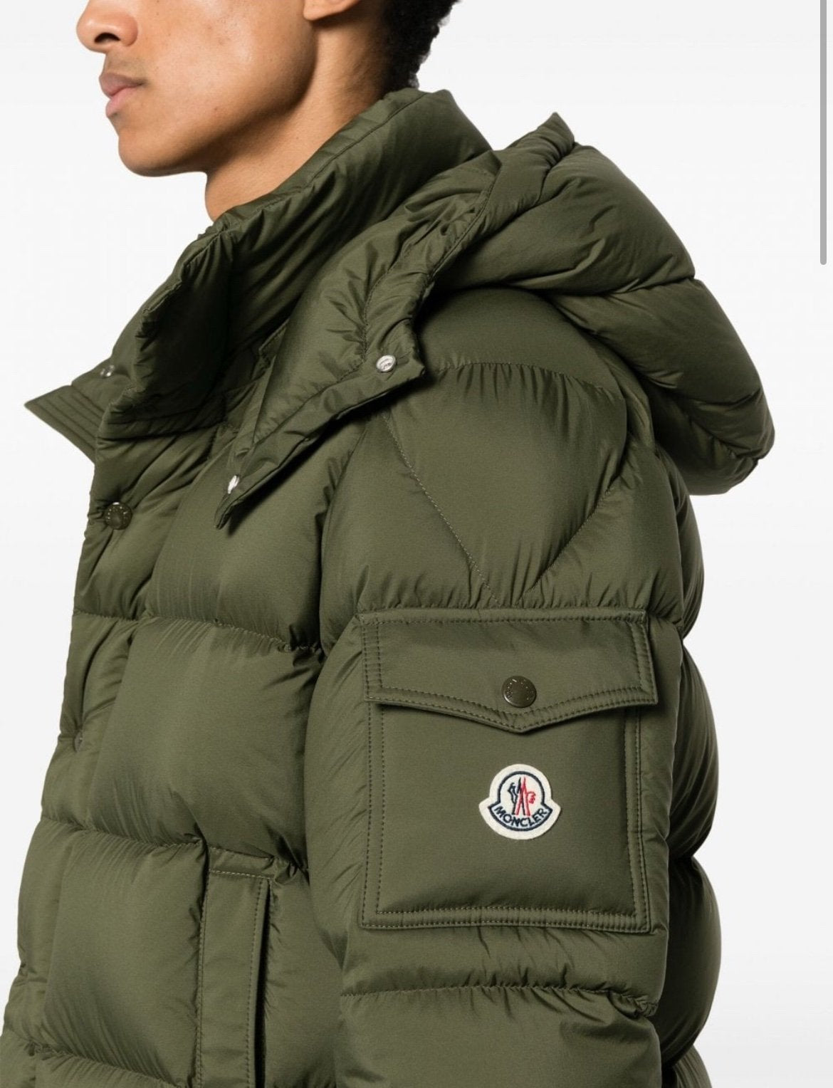 Moncler Vezere Down Jacket Green