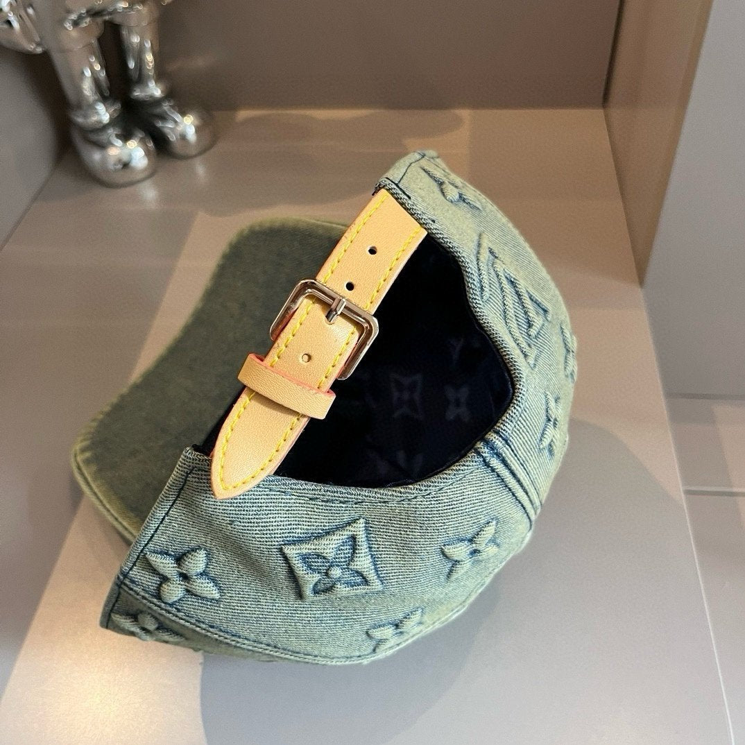 Louis Vuitton Denim Cap Blue