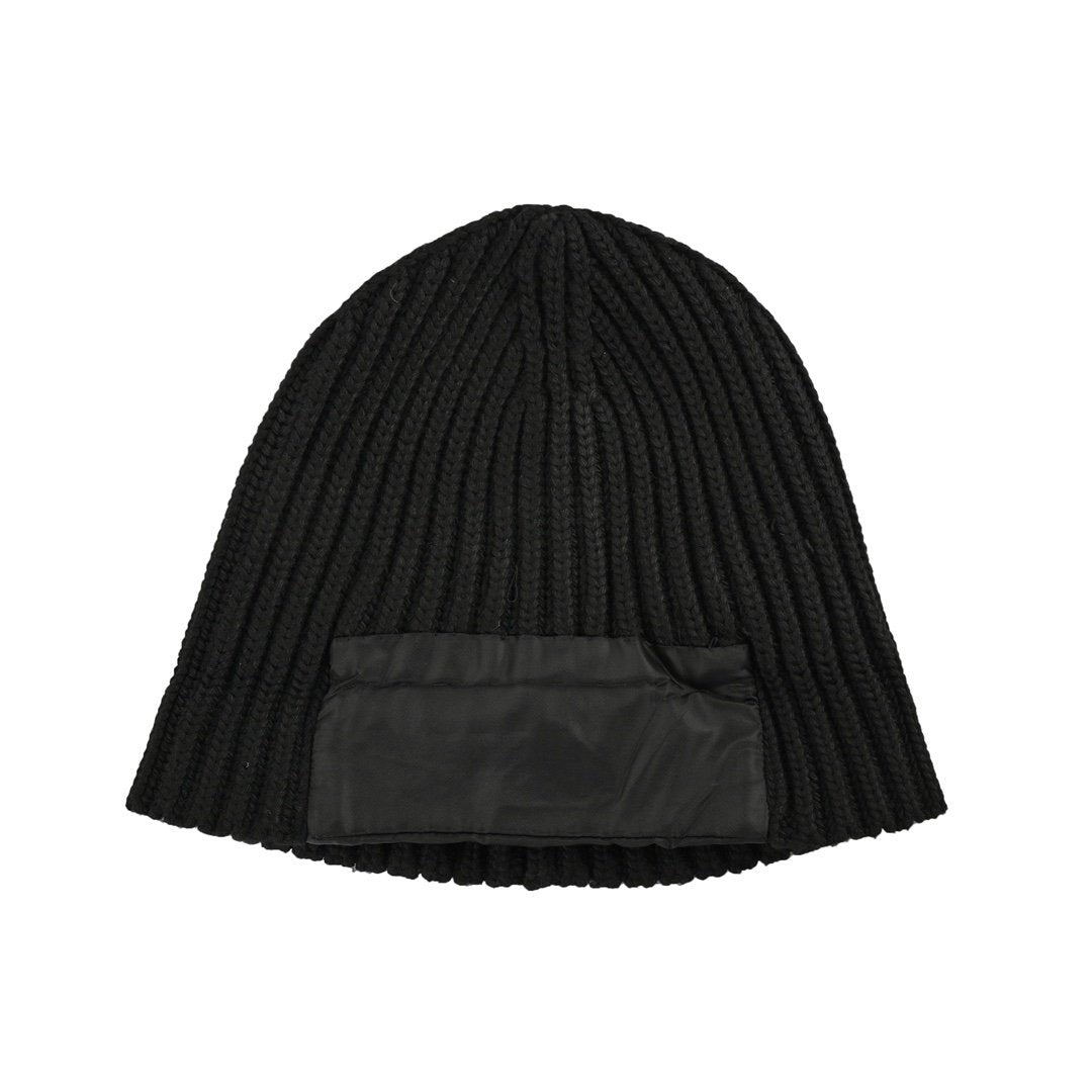 Prada Re-Nylon / Wool Beanie Black