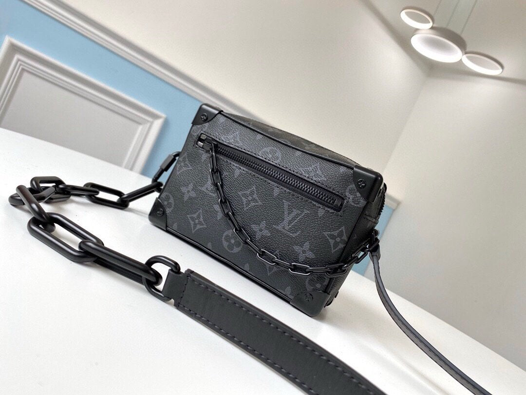 Louis Vuitton Eclipse Mini Soft Trunk Bag Black
