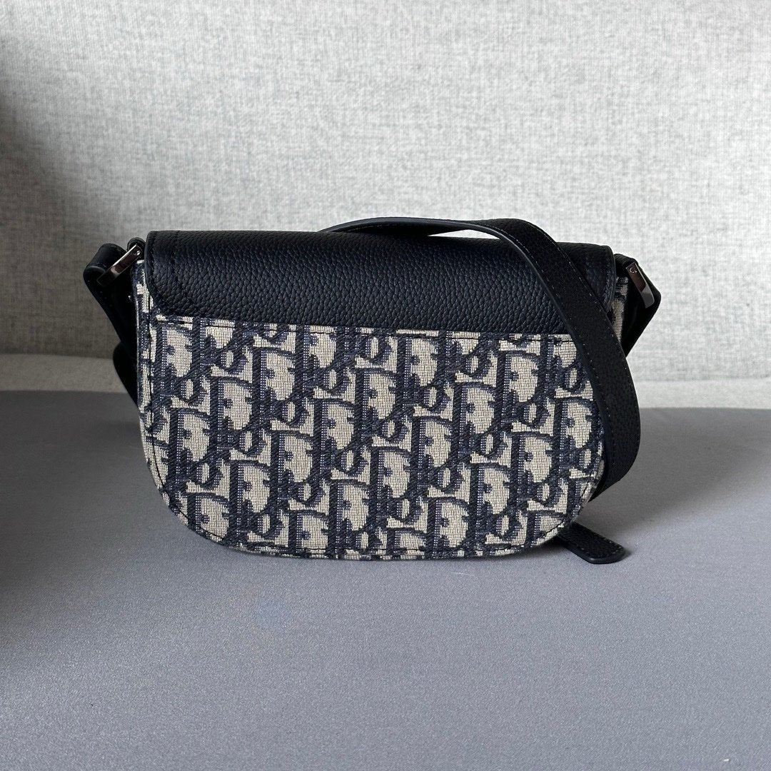 Dior Oblique Mini Saddle Messenger Bag