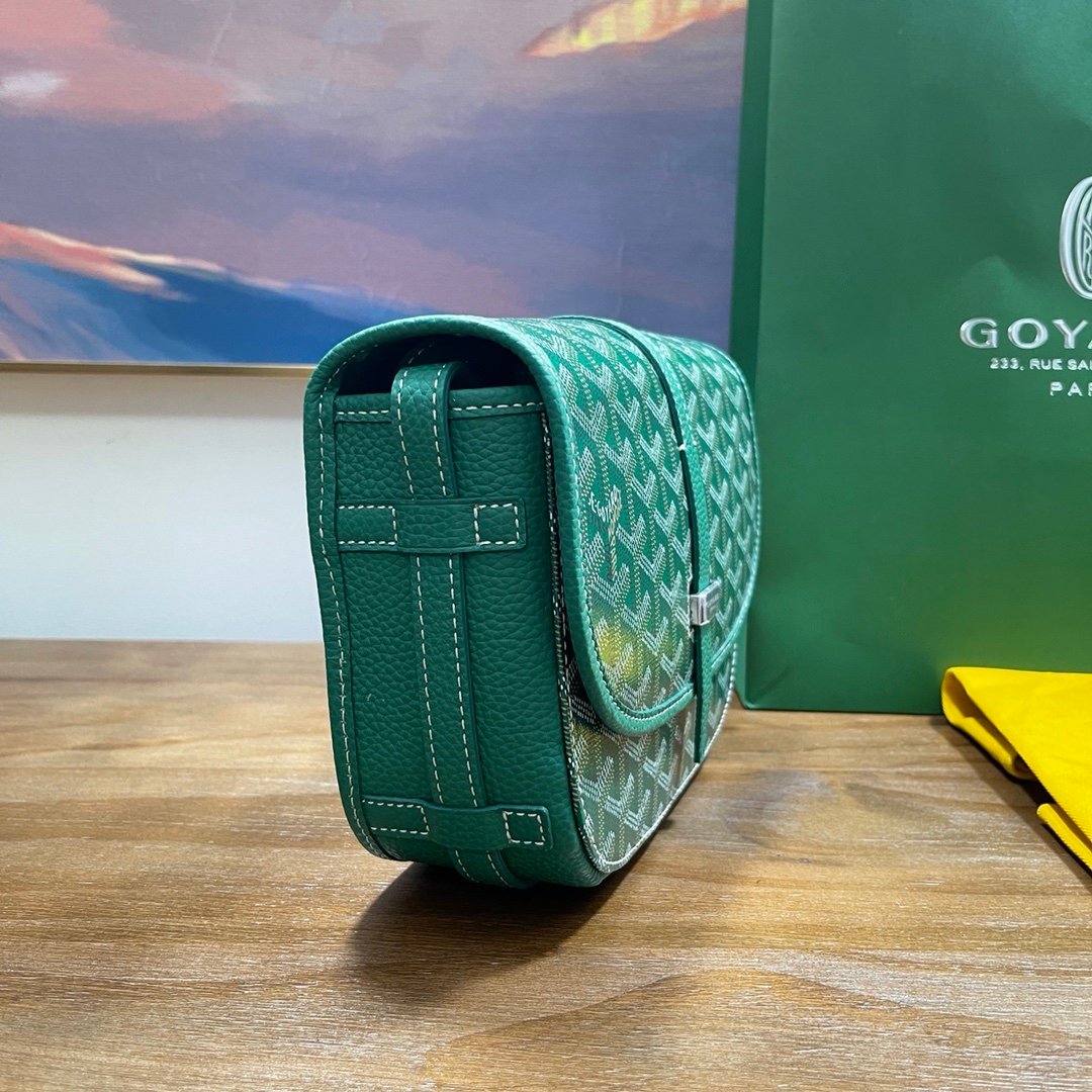 Goyard Belvedere PM Messenger Bag Green