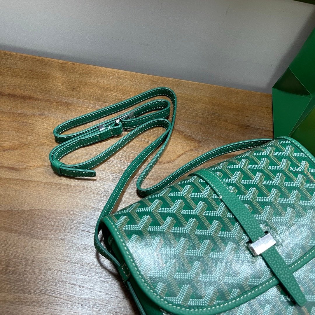 Goyard Belvedere PM Messenger Bag Green