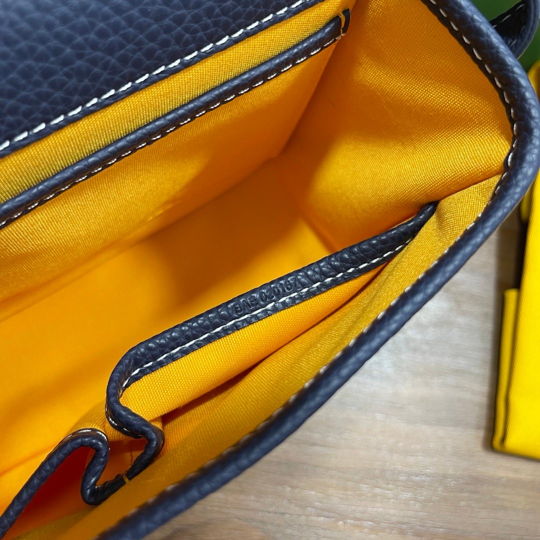 Goyard Belvedere PM Messenger Bag Navy