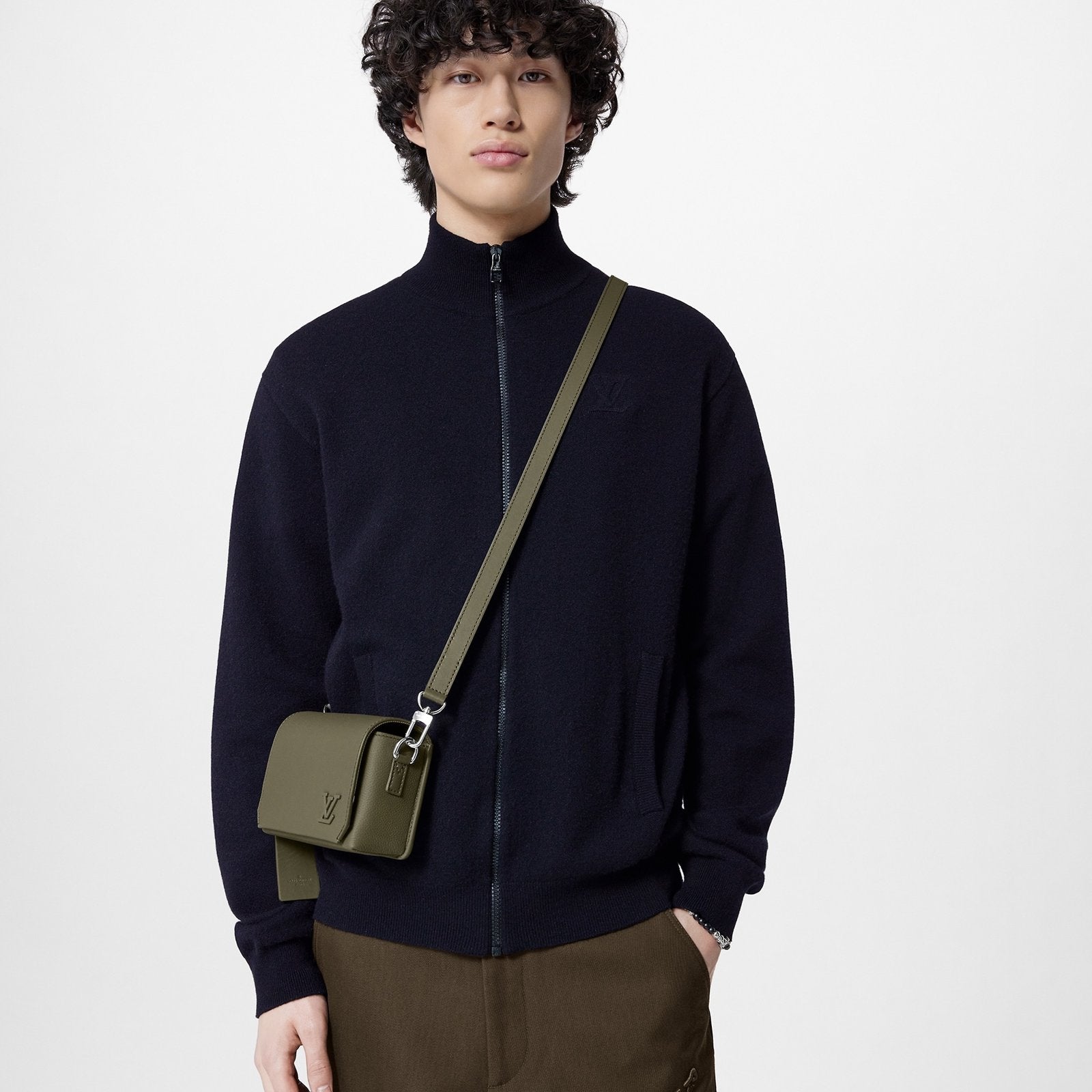 Louis Vuitton Fastline LV Aerogram Bag Khaki Green