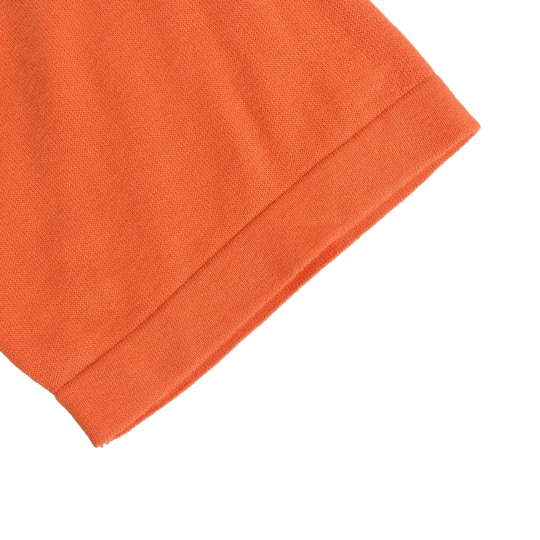 Louis Vuitton Short Sleeved Cotton Crew Neck Orange