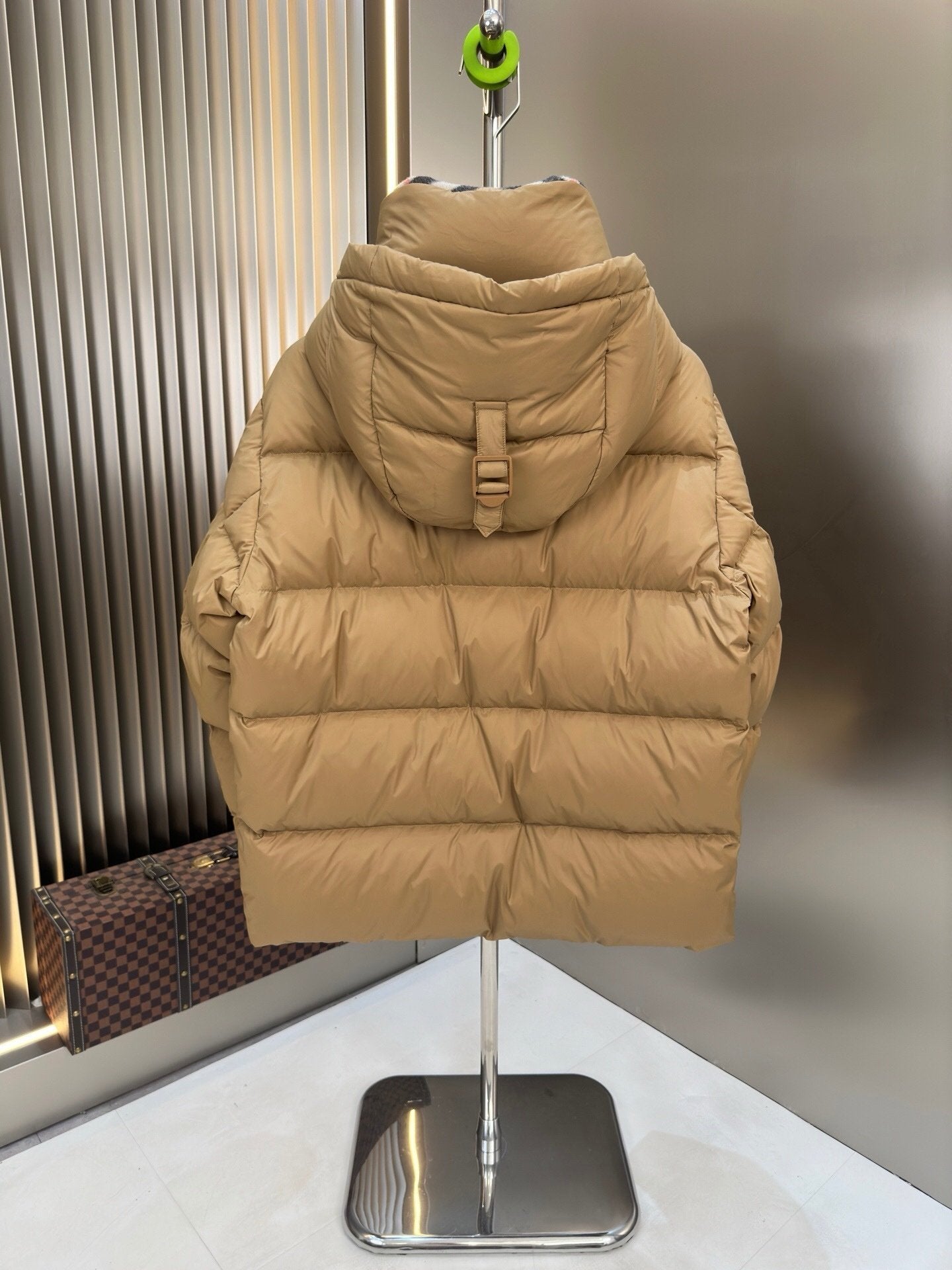 Burberry Halsby Puffer Down Jacket  Beige