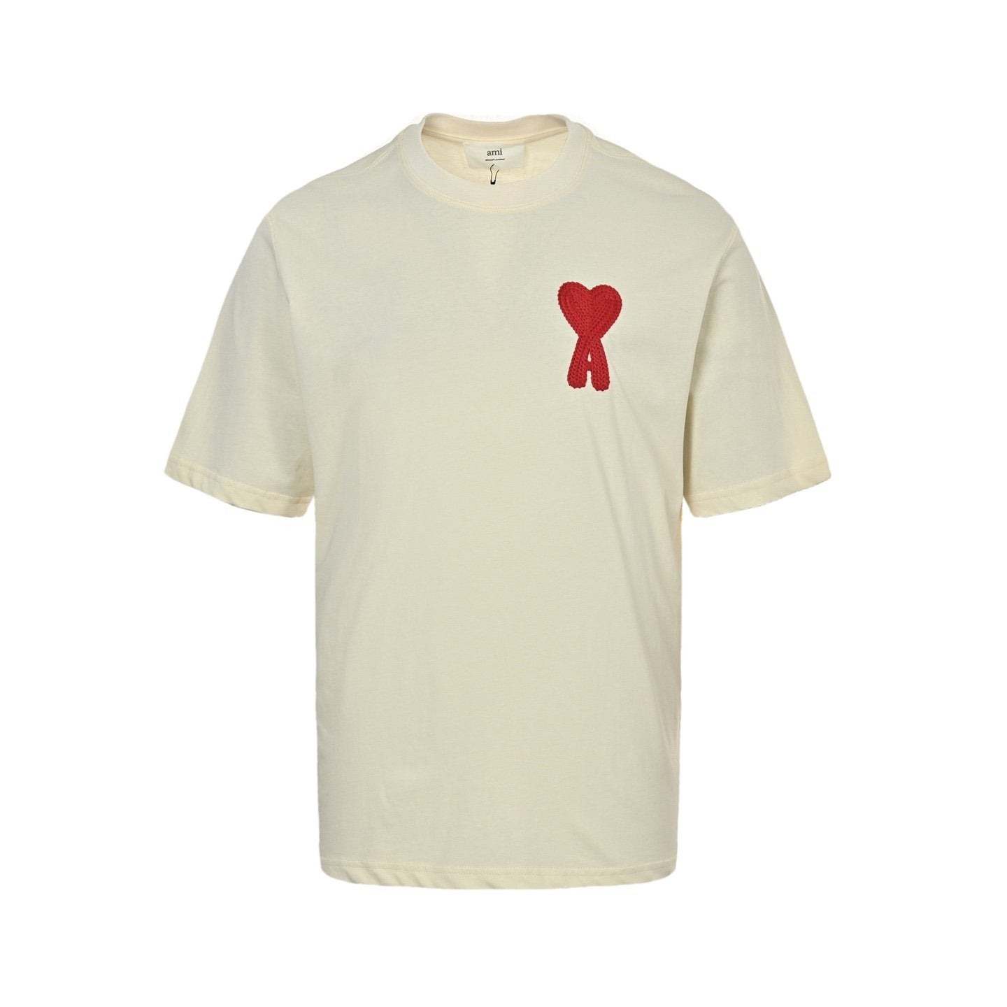 Ami Paris Ami De Coeur T-Shirt White
