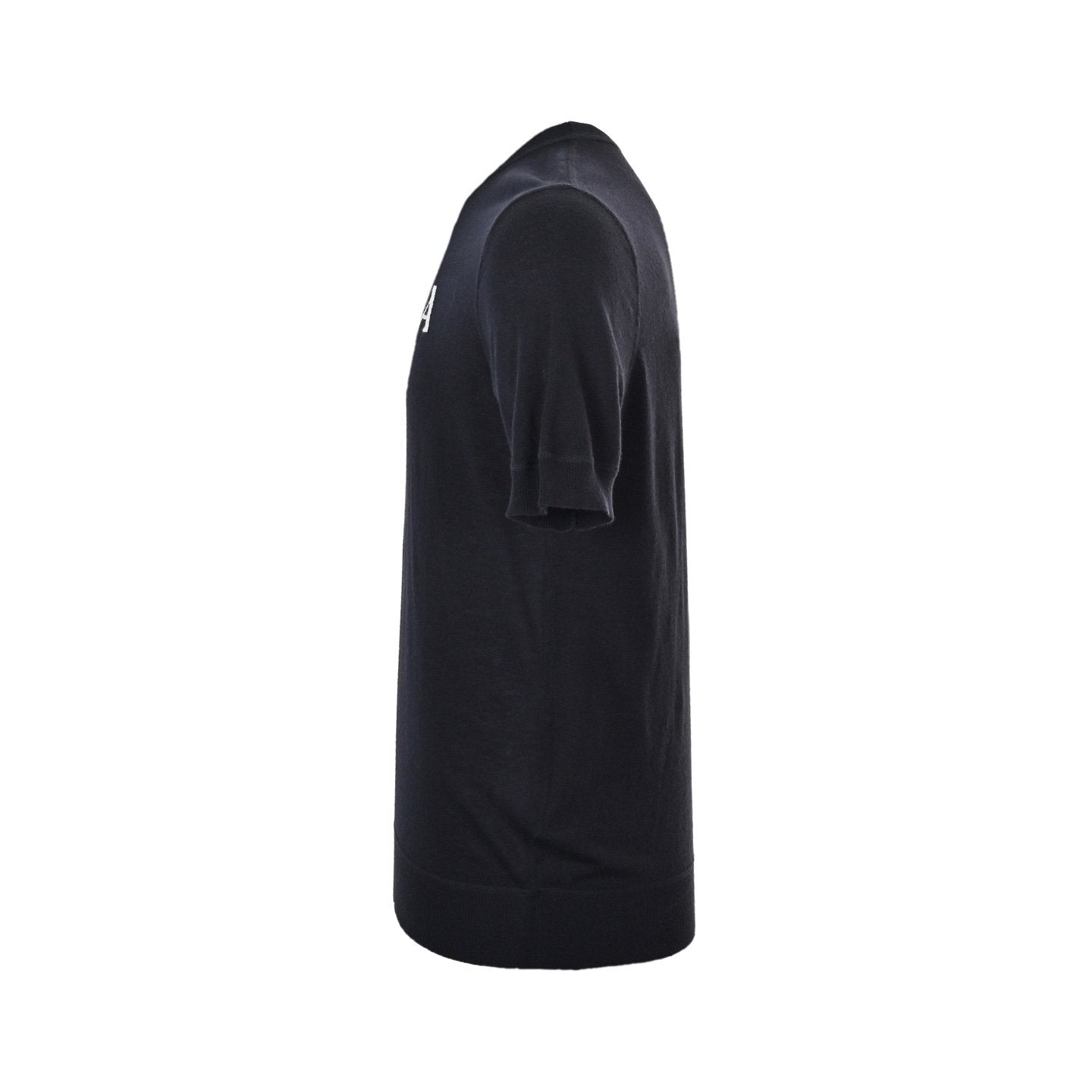 Prada Black Superfine Wool Cashmere T-Shirt