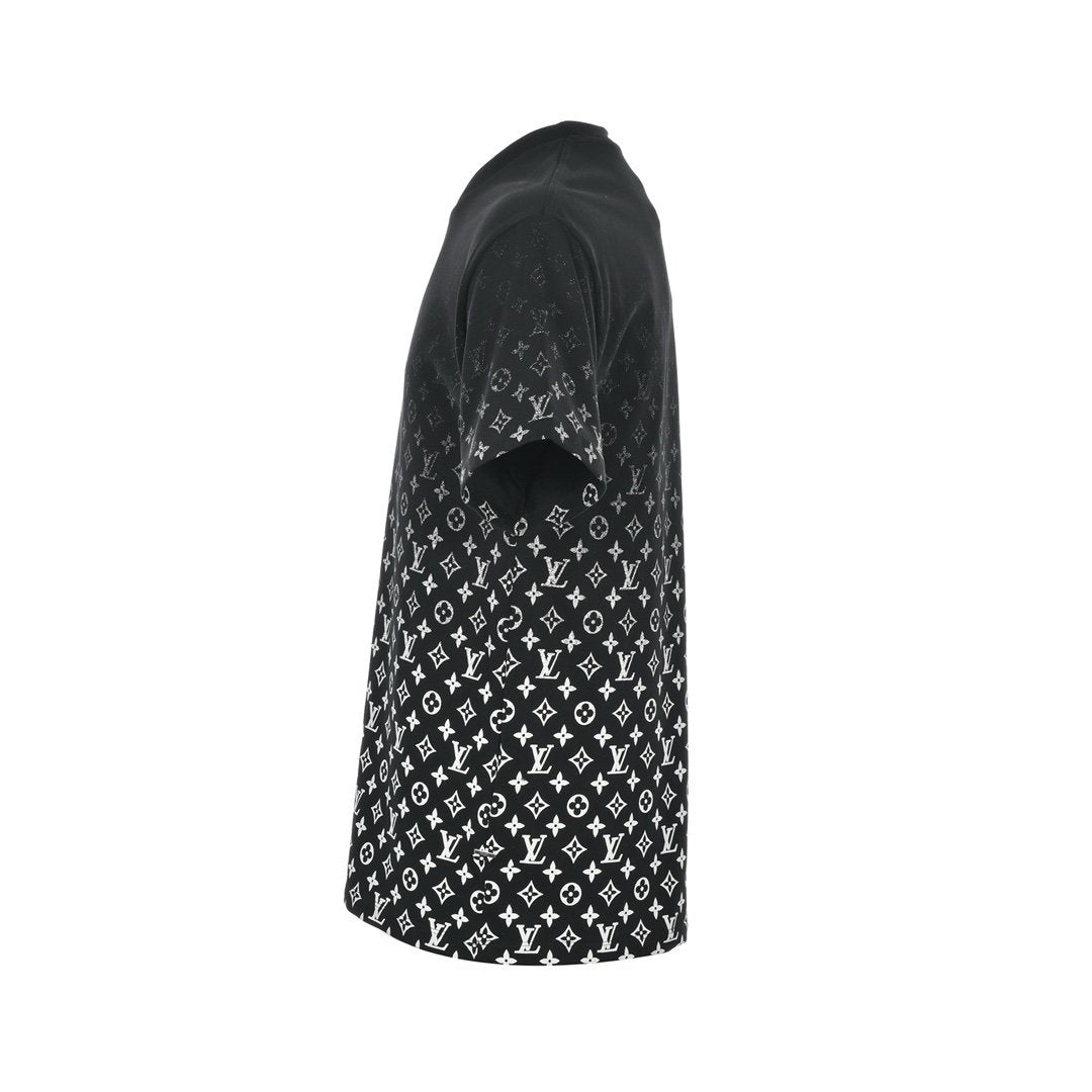 Louis Vuitton LVSE Monogram Gardient T-Shirt Black White