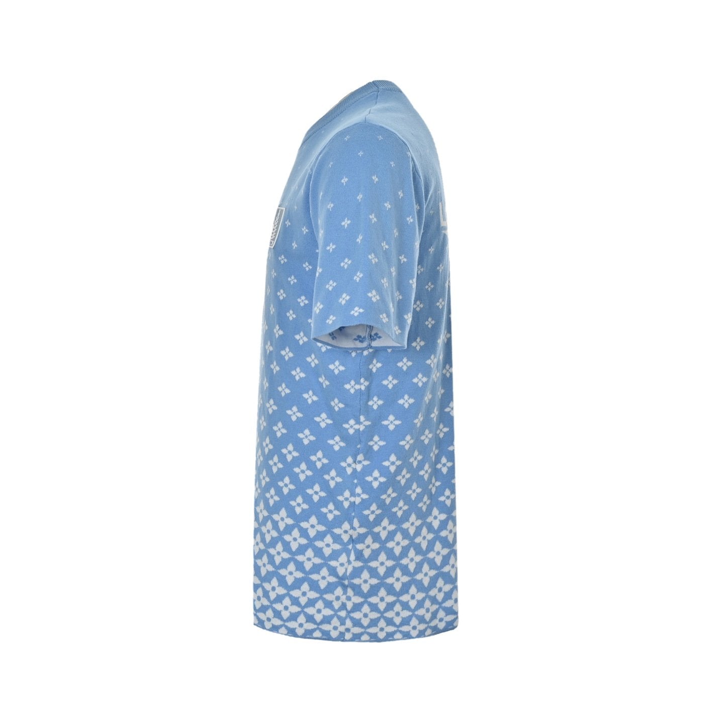 Louis Vuitton Knitted Cotton T-Shirt Blue