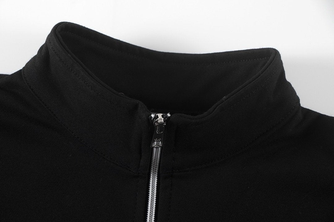 Alo Yoga 1/4 Zip Tracksuit Black
