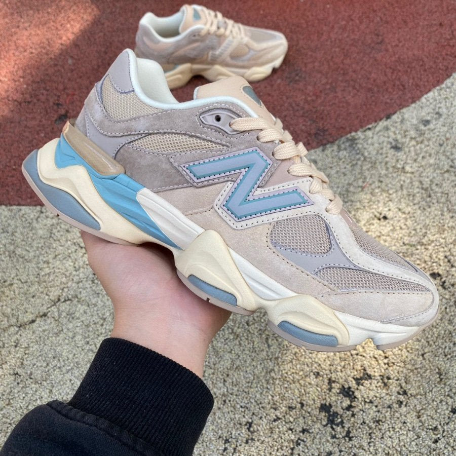 New Balance 9060 Ivory Cream Pink Sand