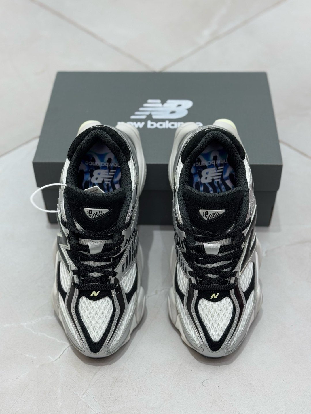 New Balance 9060 Shoe Palace Metallic