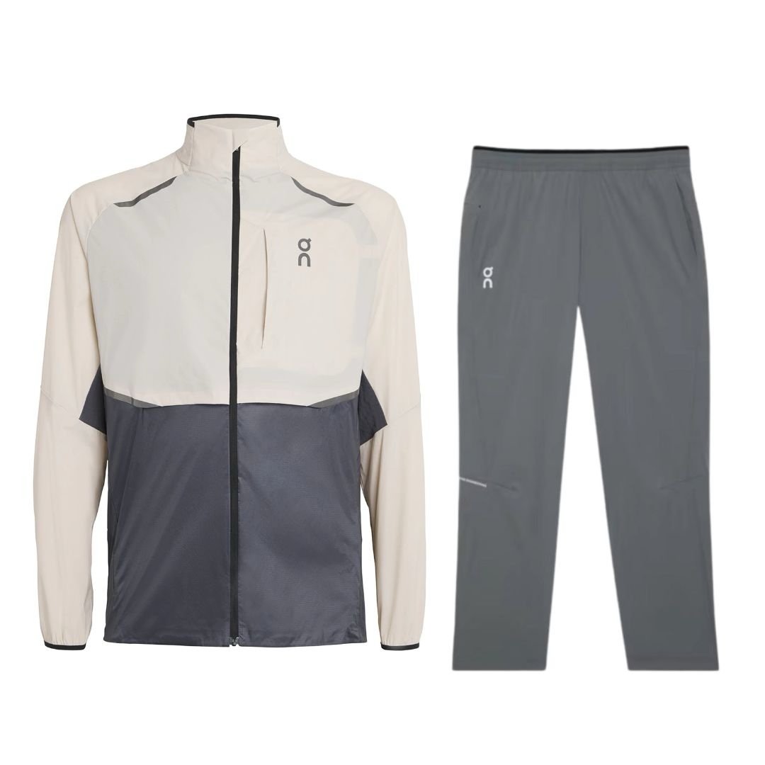 On Running Tracksuit White/Grey