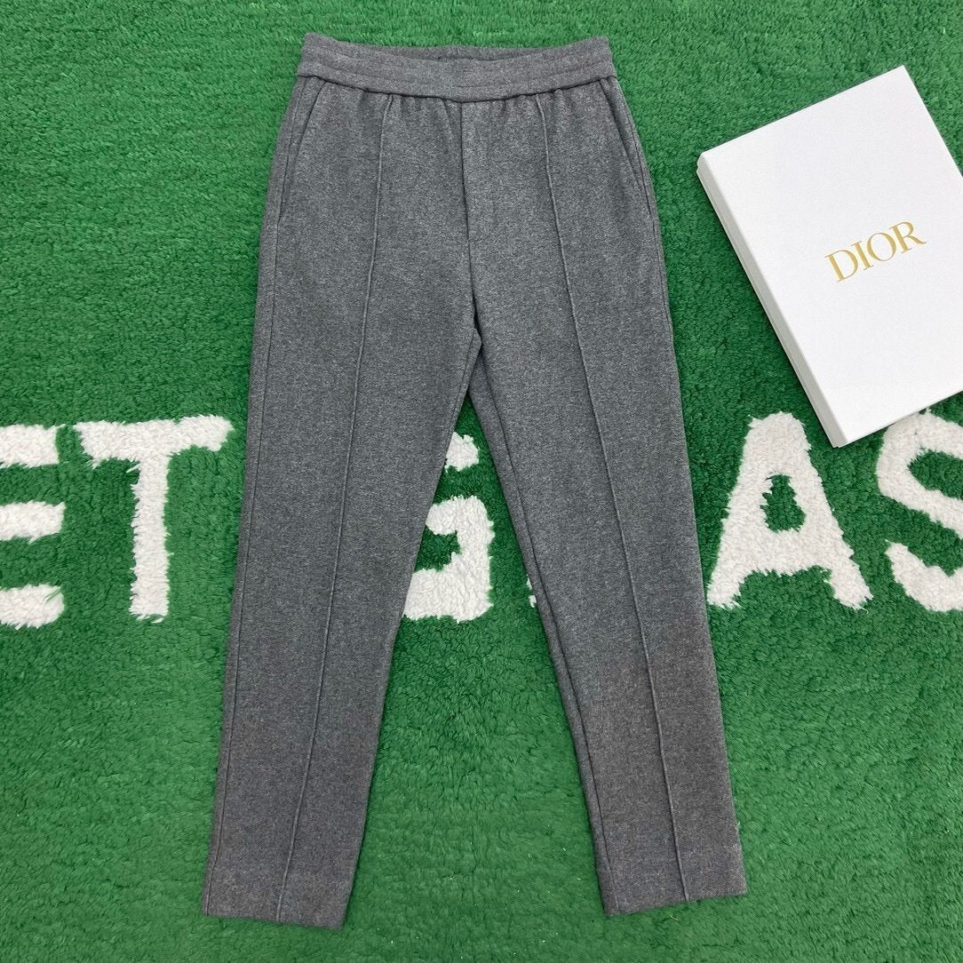 Dior Icon Jacquard Tracksuit Cashmere & Wool Grey