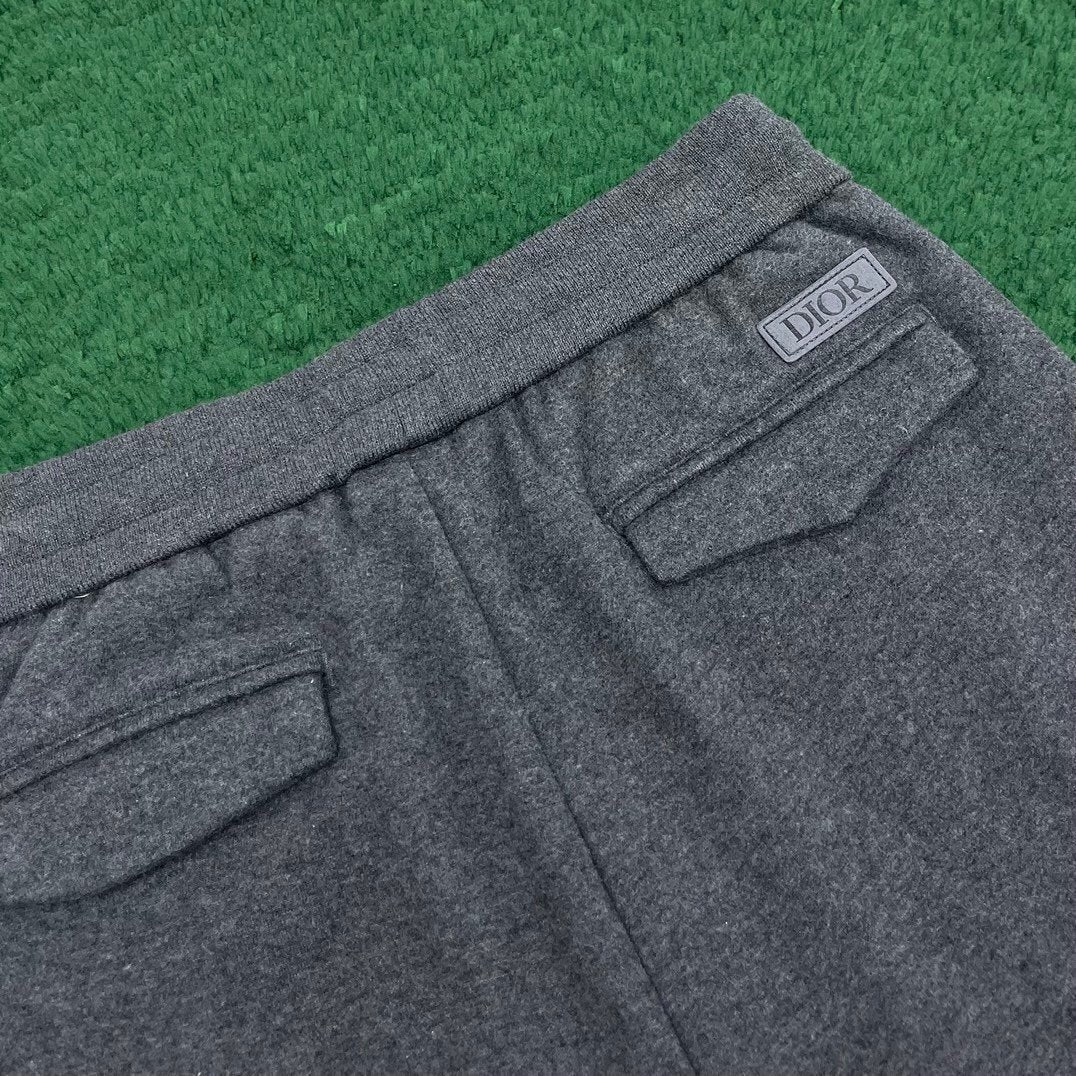 Dior Icon Jacquard Tracksuit Cashmere & Wool Grey