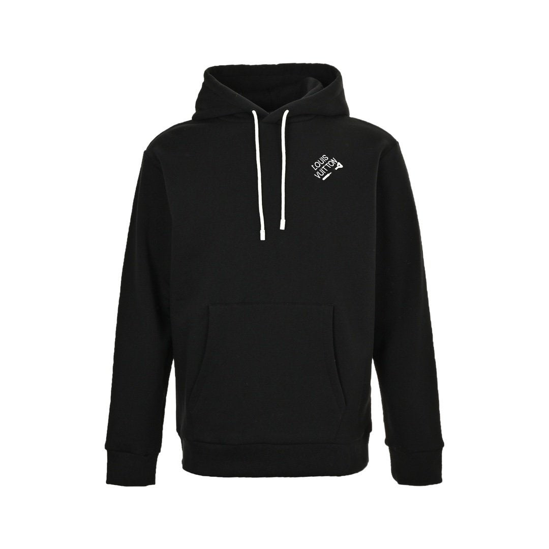 Louis Vuitton Signature Hoodie in Black