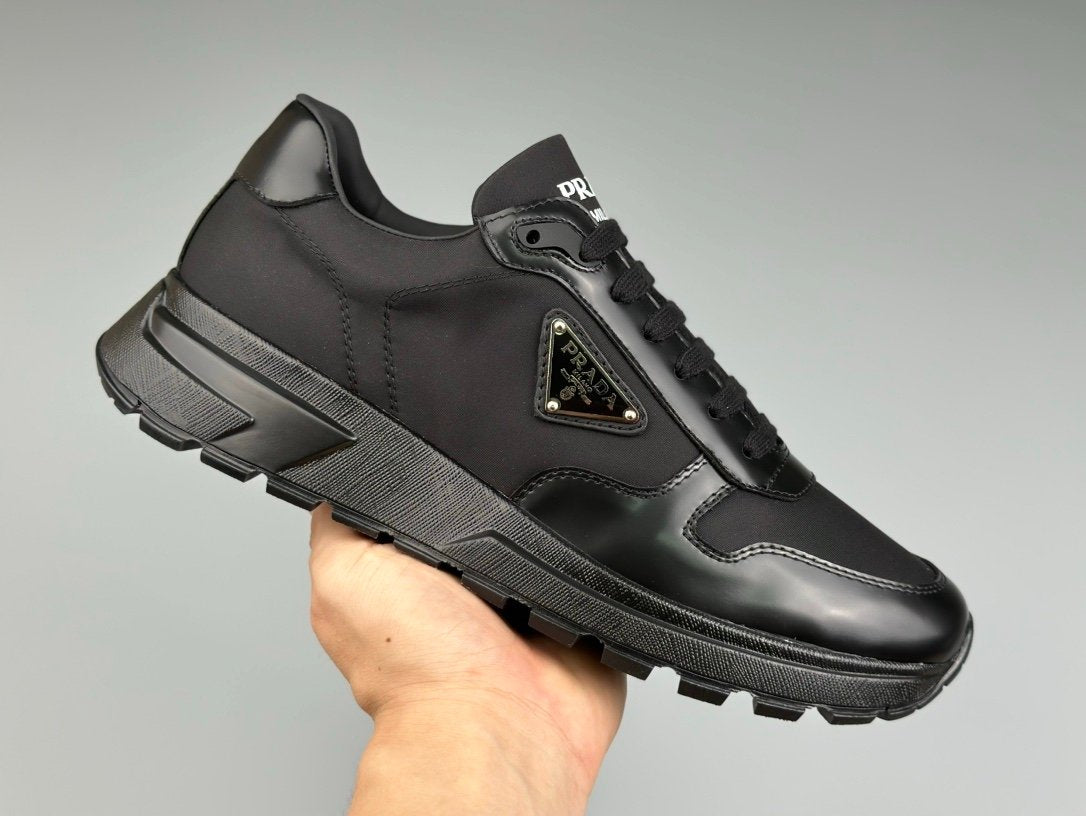 Prada Prax 01 Re-Nylon Black Leather