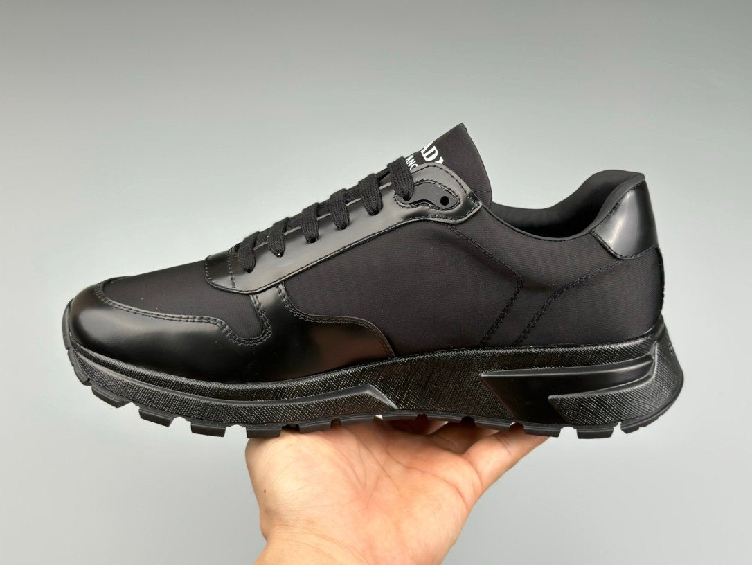 Prada Prax 01 Re-Nylon Black Leather