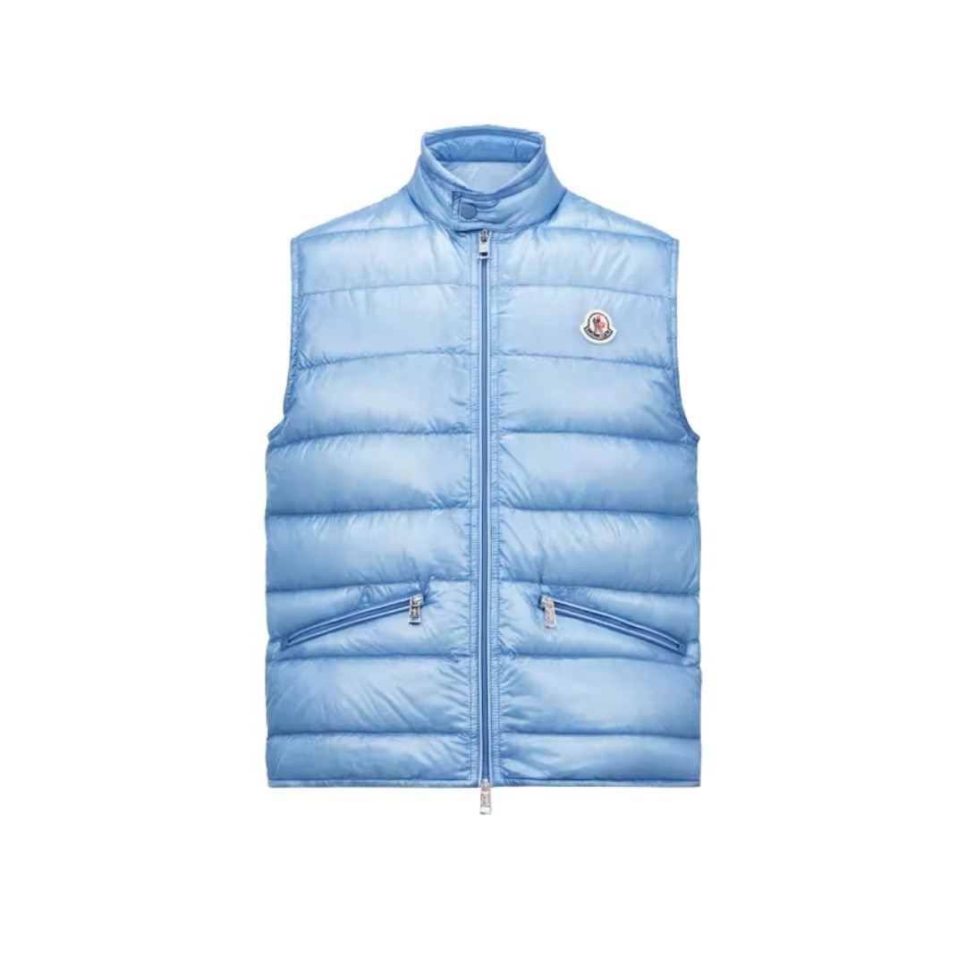 Moncler Lechtal Down Bodywarmer Light Blue