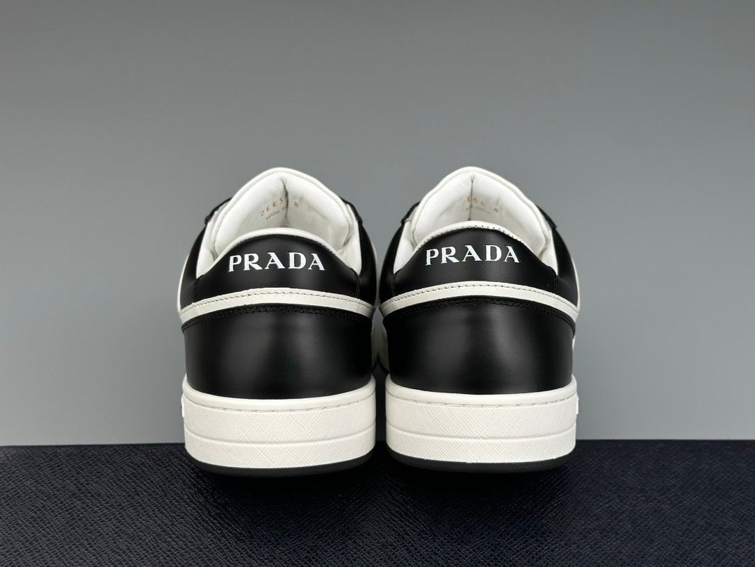 Prada Downtown Low Top White Black
