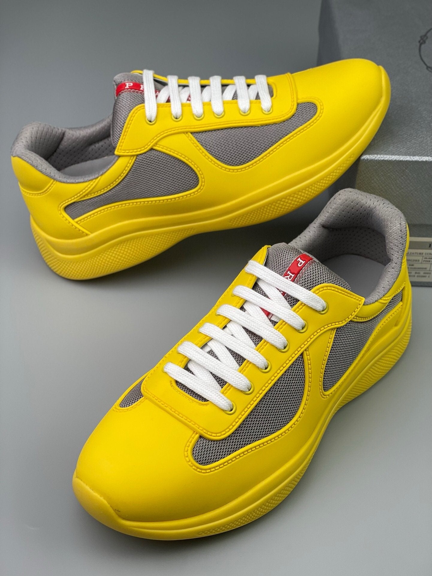 Prada Americas Cup Soft Icon Yellow