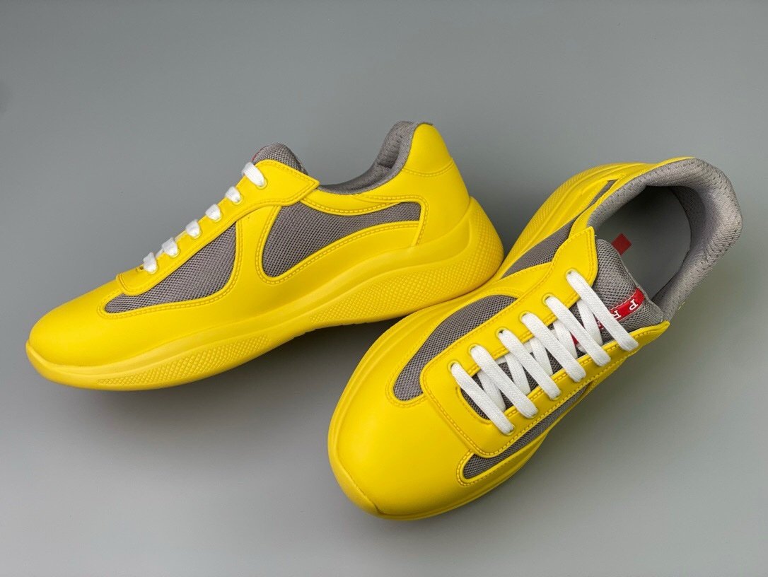 Prada Americas Cup Soft Icon Yellow