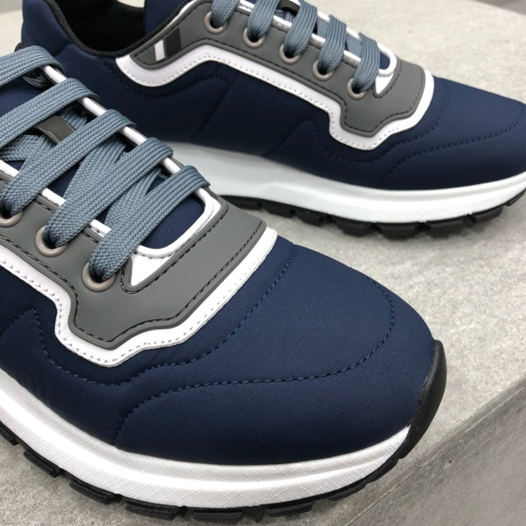 Prada Men's Textile Prax01 Navy