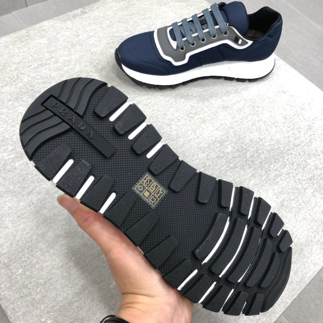 Prada Men's Textile Prax01 Navy