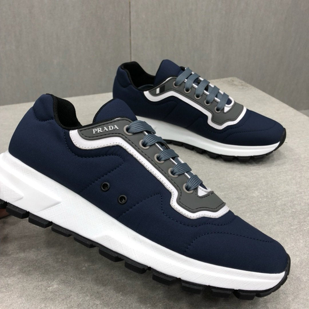 Prada Men's Textile Prax01 Navy