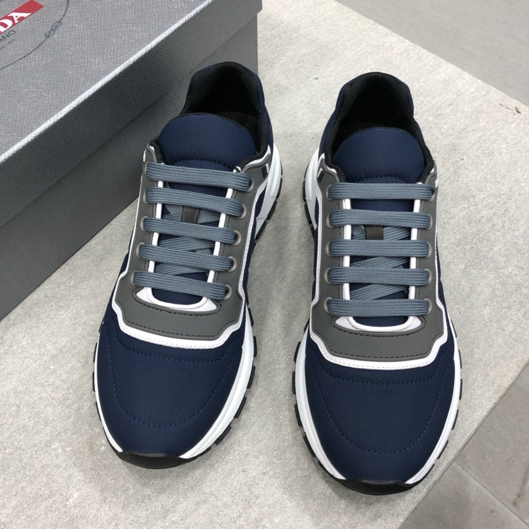 Prada Men's Textile Prax01 Navy