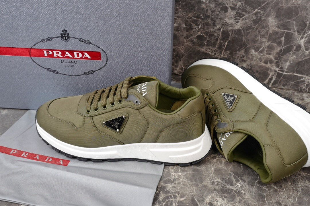 Prada Prax 01 Re-Nylon Green White