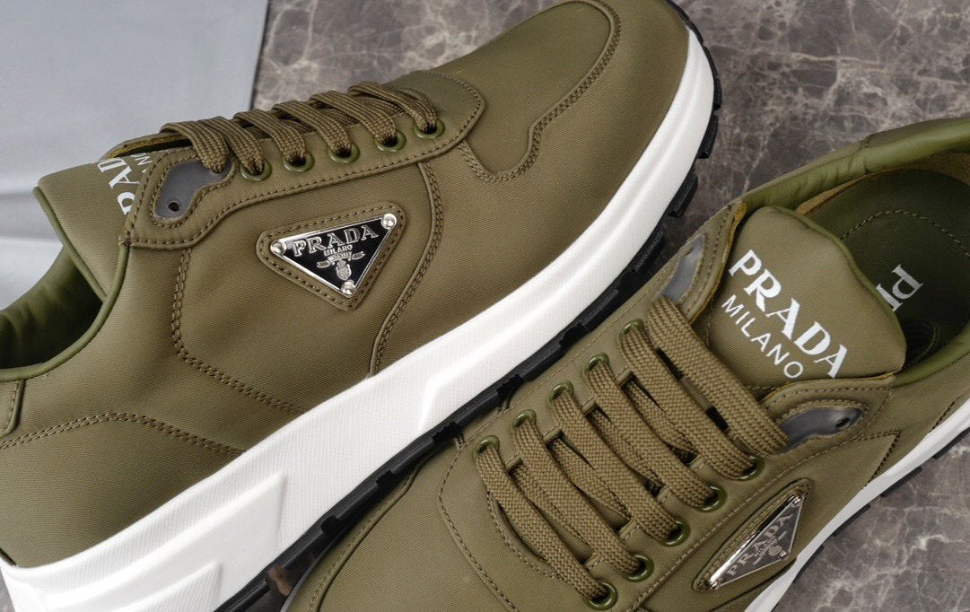 Prada Prax 01 Re-Nylon Green White