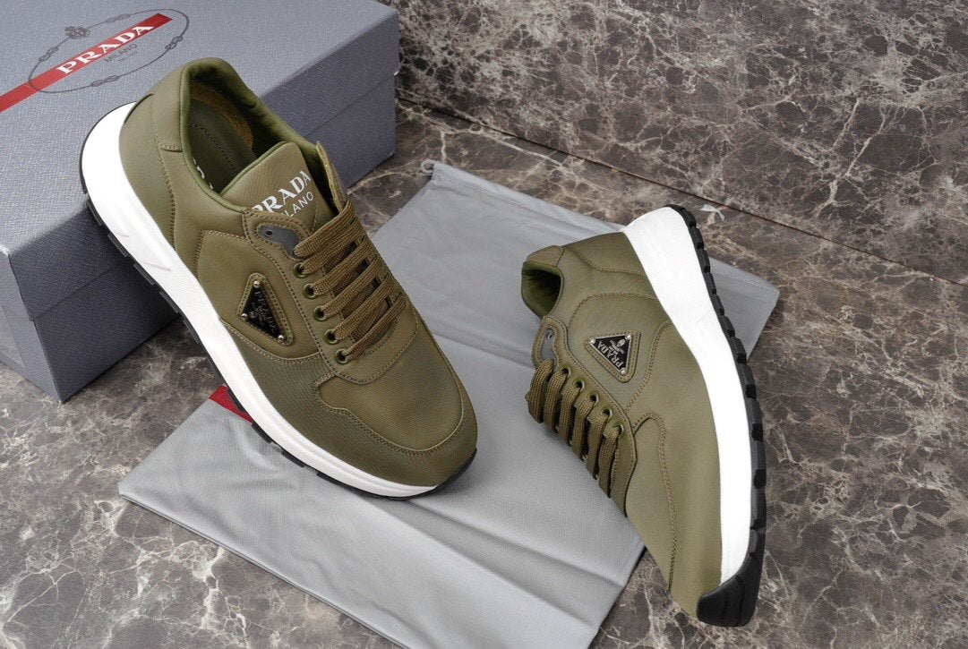 Prada Prax 01 Re-Nylon Green White