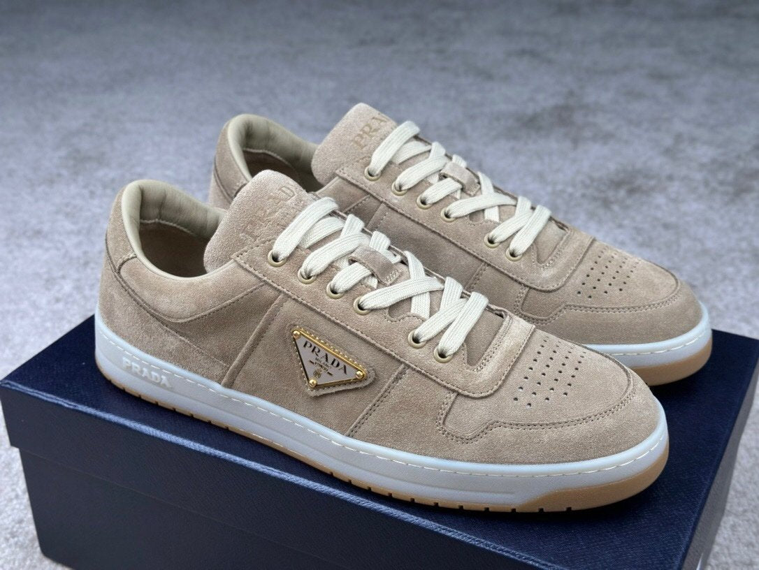 Prada Downtown Delavé Beige Suede